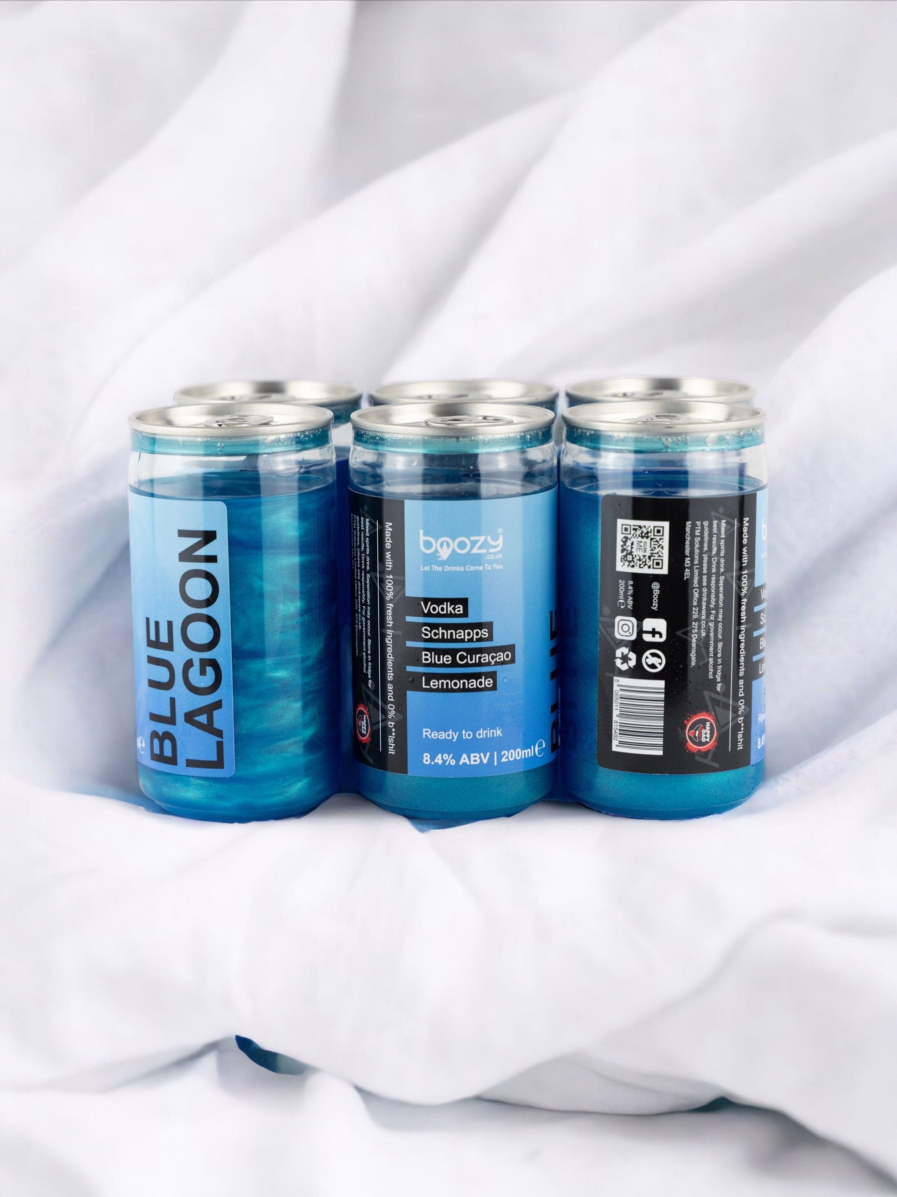 Blue Lagoon | 8.4 %ABV | 200ml | Pack Size: 6/12/24