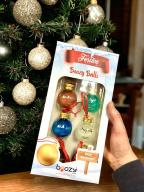 Boozy Balls: Festive Cocktail Baubles. 8 Pack Filled With Delicious Cocktails - Boozy