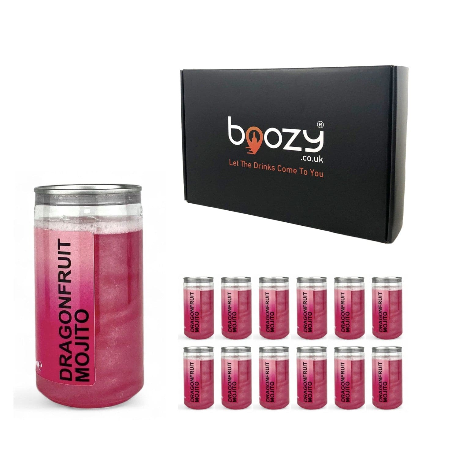 Dragonfruit Mojito | 9.4% ABV | 200ml | Pack Size: 1/6/12/24 - Boozy