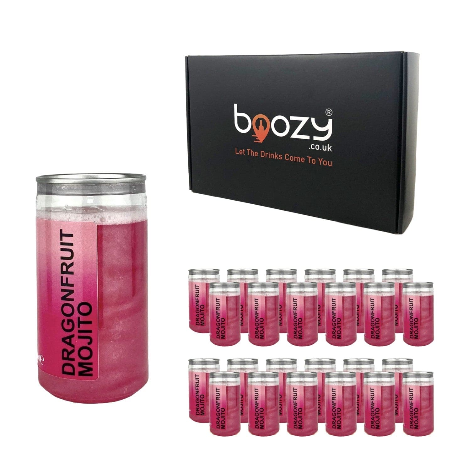 Dragonfruit Mojito | 9.4% ABV | 200ml | Pack Size: 1/6/12/24 - Boozy