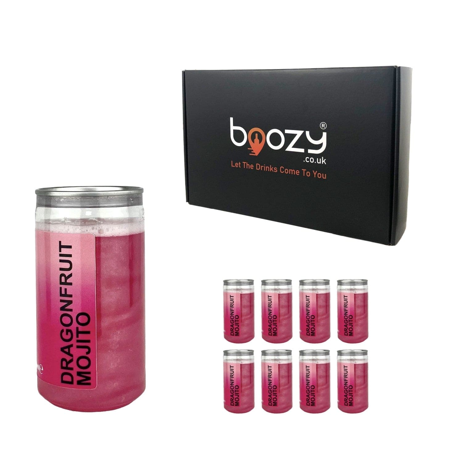 Dragonfruit Mojito | 9.4% ABV | 200ml | Pack Size: 1/6/8/12/24 - Boozy