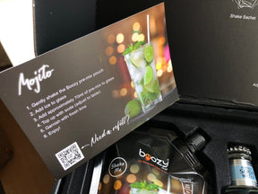 Boozy Mojito Gift Set Box With Glasses - Boozy