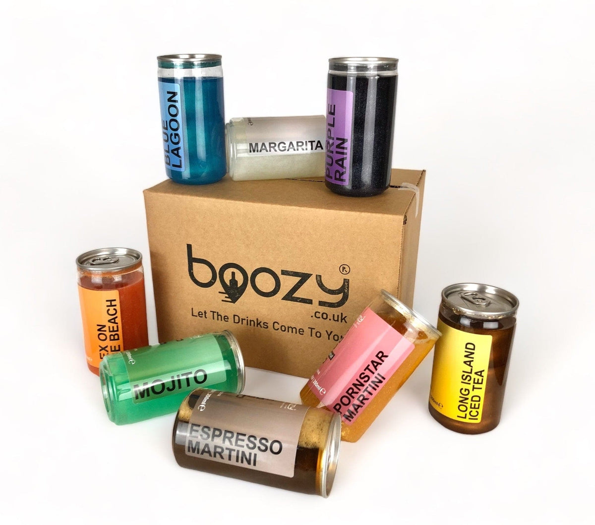 Boozy Taster Pack | x8 Cocktails | 200ml each - Boozy