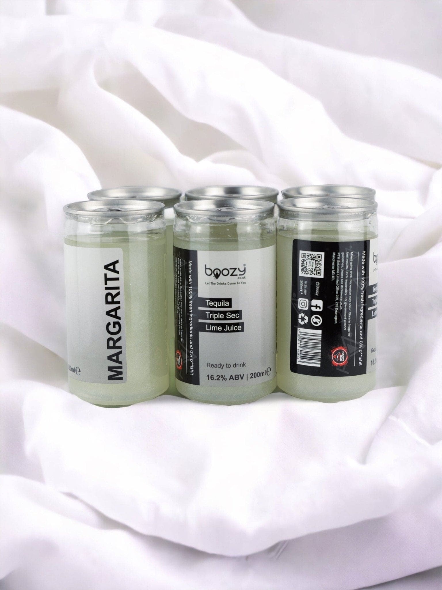 Margarita | 16.2% ABV | 200ml | Pack Size: 6/12/24 - Boozy