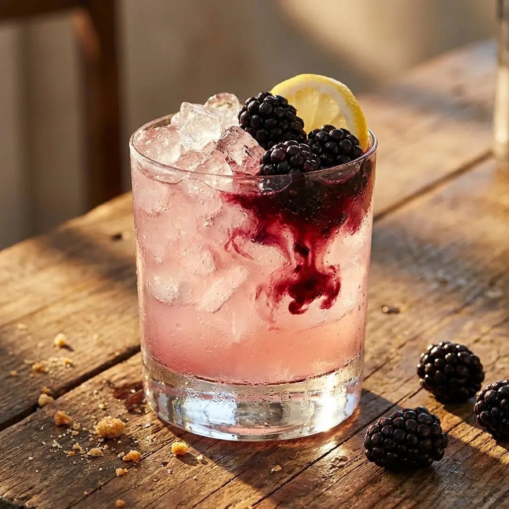 Bramble Recipe | Blackberry Gin Cocktail & Easy Home Serve - Boozy