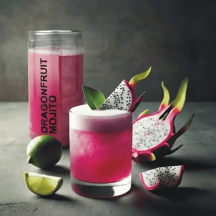 Dragonfruit Mojito Recipe | Tropical Cocktail & Easy Boozy Serve - Boozy