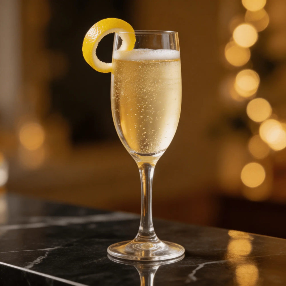 French 75 Recipe | Sparkling Gin Cocktail & Elegant Home Serve - Boozy
