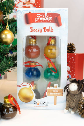 Boozy Balls: Festive Cocktail Baubles. 8 Pack Filled With Delicious Cocktails - Boozy