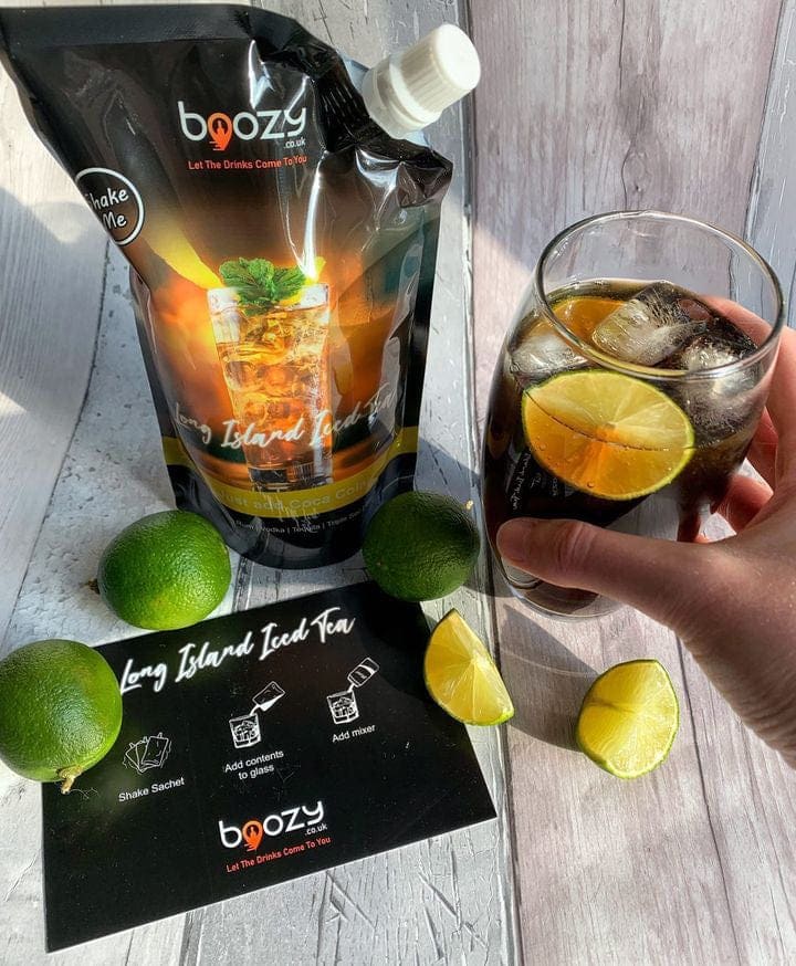 Boozy Long Island Iced Tea, 22% ABV, 500ml, 7-8 Servings, Just Add Cola, Premium Ready Mixed Cocktail - Boozy