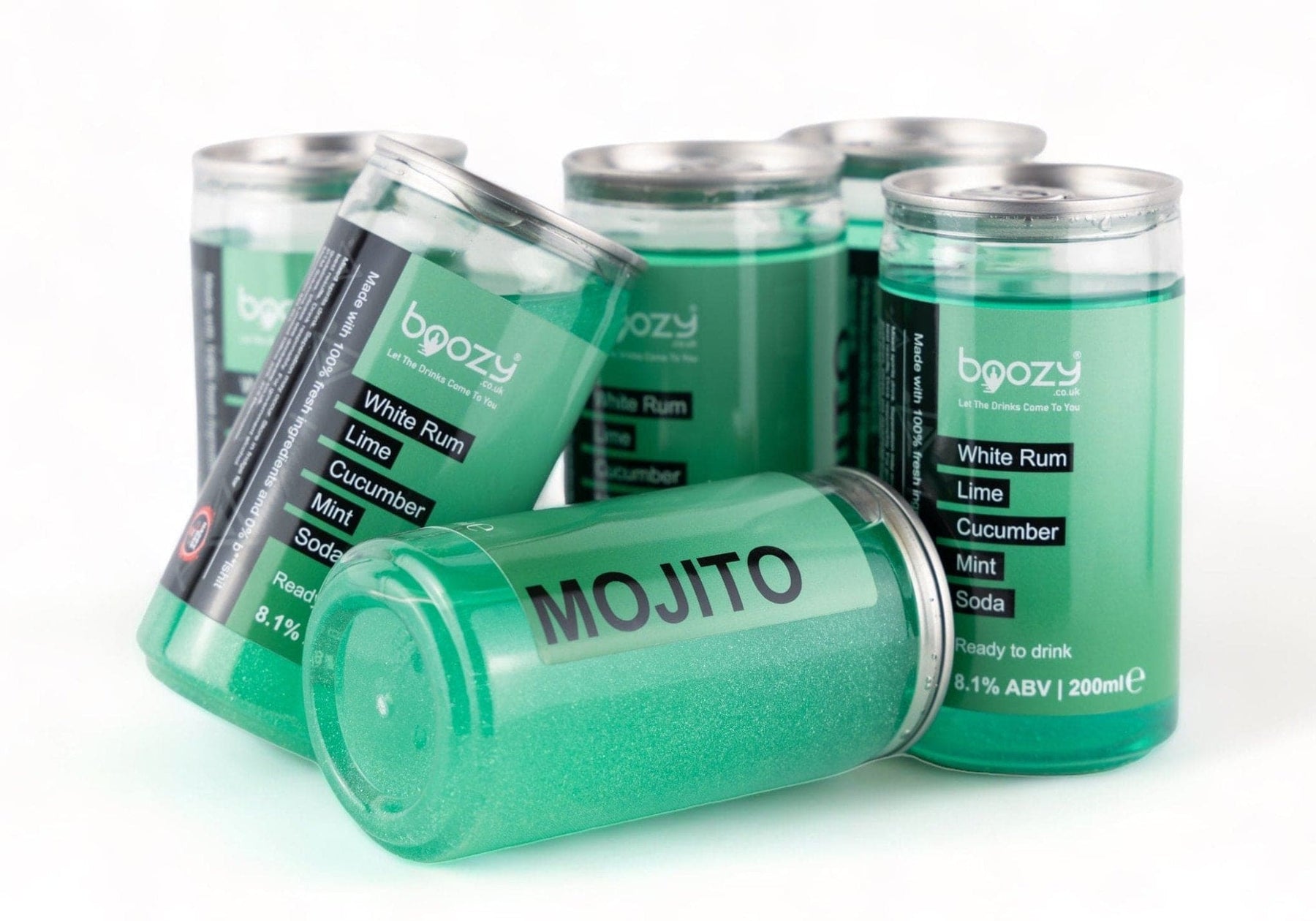 Mojito | 8.1% ABV | 200ml | Pack Size: 6/12/24 - Boozy